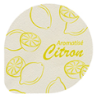 Opercules Ø68.3mm Aluminium imprimés aromatisés citron