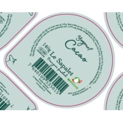 Opercule 68.3 mm SAPALET Vache Cacao