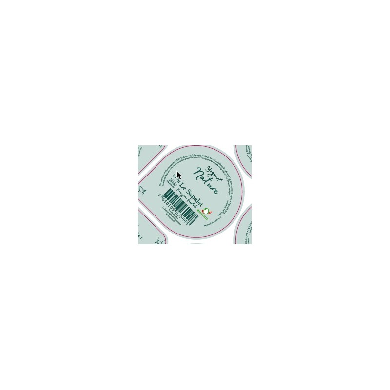 Opercule 68.3 mm SAPALET Vache Nature