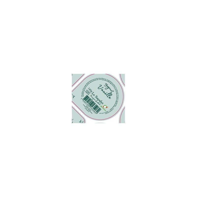 Opercule 68.3 mm SAPALET Vache Vanille