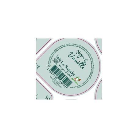 Opercule 68.3 mm SAPALET Vache Vanille