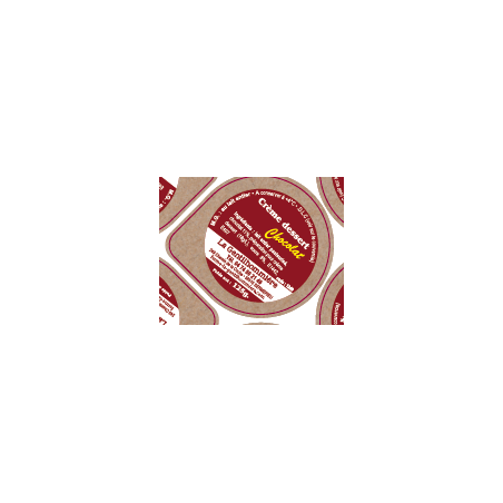 Opercules 68.3 Alu GENTILHOMMIERE Crème Dessert Chocolat sc.PP gr.Ver