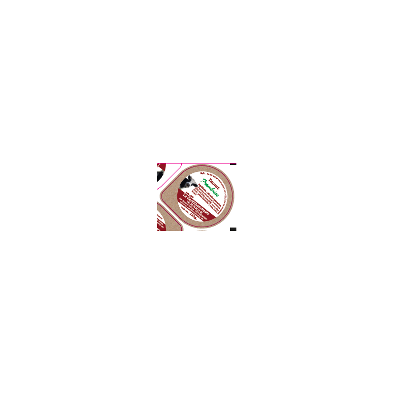 Opercules 68.3 Alu GENTILHOMMIERE Framboise sc.PP gr.Verm Lang.