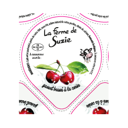 Opercules Alu 68.3mm LA JOURIVIERE Brassé Cerise sc.pot carton gr.ver