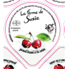 Opercules Alu 68.3mm LA JOURIVIERE Brassé Cerise sc.pot carton gr.ver