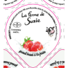 Opercules Alu 68.3mm LA JOURIVIERE Brassé Fraise sc.pot carton gr.ver