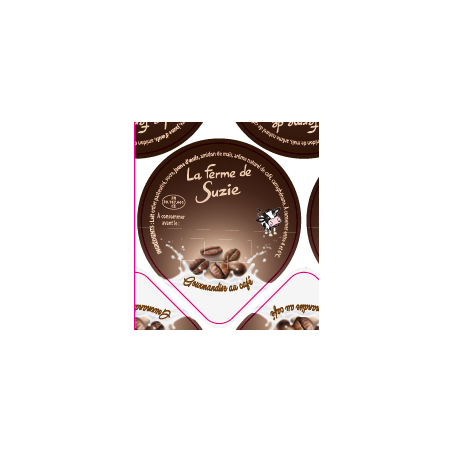 Opercules Alu 68.3mm LA JOURIVIERE Gourmandise Café sc.pot carton gr.