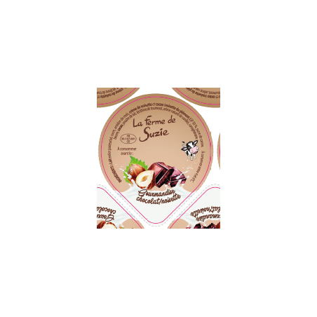 Opercules Alu 68.3mm LA JOURIVIERE Gourmandise Noisette sc.pot carton