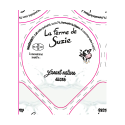Opercules Alu 68.3mm LA JOURIVIERE Nature Sucré sc.pot carton gr.verm