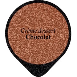 Opercules Ø68.3mm Aluminium imprimés crème dessert chocolat