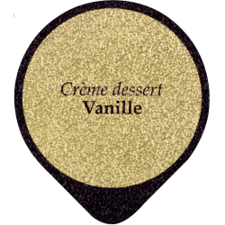 Opercules Ø68.3mm Aluminium imprimés crème dessert vanile
