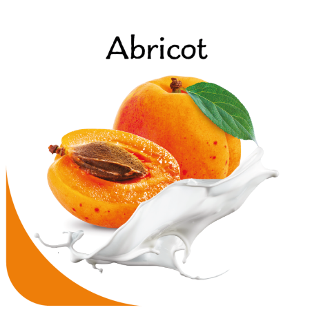 Opercules Ø68.3mm Aluminum imprimés Gourmandise Abricot