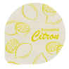 Opercules Ø68.3mm Aluminium imprimés aromatisés citron