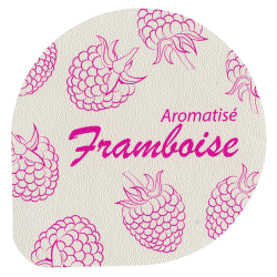 Opercules Ø68.3mm Aluminium imprimés aromatisés framboise