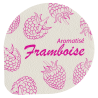 Opercules Ø68.3mm Aluminium imprimés aromatisés framboise
