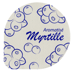 Opercules Ø68.3mm Aluminium imprimés aromatisés myrtille