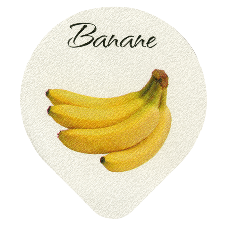 Opercules Ø68.3mm Aluminium imprimés Gamme Délice banane