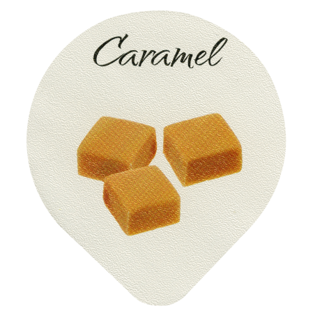 Opercules Ø68.3mm Aluminium imprimés Gamme Délice Caramel