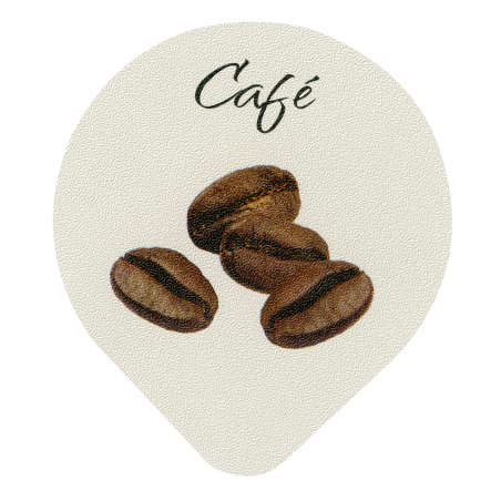 Opercules Ø68.3mm Aluminium imprimés Gamme Délice Café