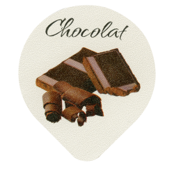 Opercules Ø68.3mm Aluminium imprimés Gamme Délice Chocolat