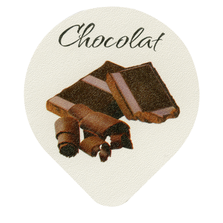 Opercules Ø68.3mm Aluminium imprimés Gamme Délice Chocolat