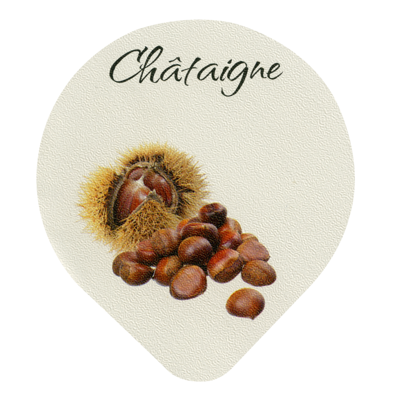 Opercules Ø68.3mm Aluminium imprimés Gamme Délice Chataigne