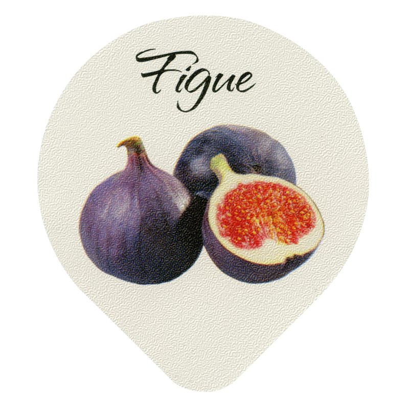 Opercules Ø68.3mm Aluminium imprimés Gamme Délice Figue