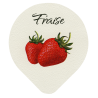 Opercules Ø68.3mm Aluminium imprimés Gamme Délice Fraise