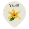 Opercules Ø68.3mm Aluminium imprimés Gamme Délice Vanille Fleur