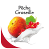 Opercules Ø68.3mm Aluminum imprimés Gourmandise Pêche Groseille