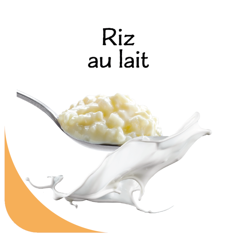 Opercules Ø68.3mm Aluminum imprimés Gourmandise Riz au Lait