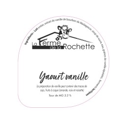 Opercules Ferme de la ROCHETTE Ø68.3 Alu Vanille - 2cl