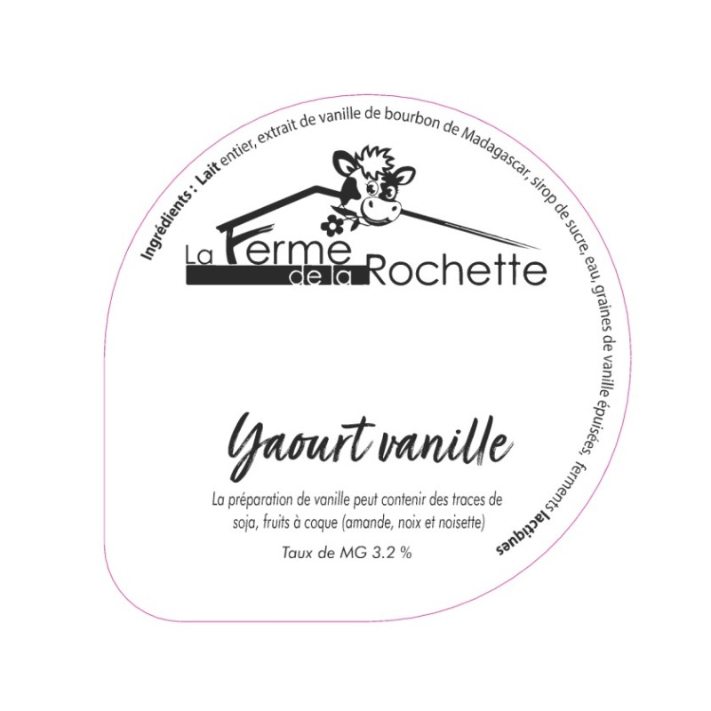 Opercules Ferme de la ROCHETTE Ø68.3 Alu Vanille - 2cl