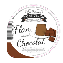 Opercules ST ULRICH 68.3 ALU flan chocolat 4cl code barre V3
