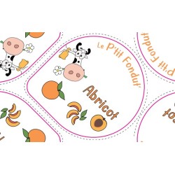 Opercules Alu 68.3mm CAMPUS PYRENEES Abricot sc.pot carton gr.v -5cl