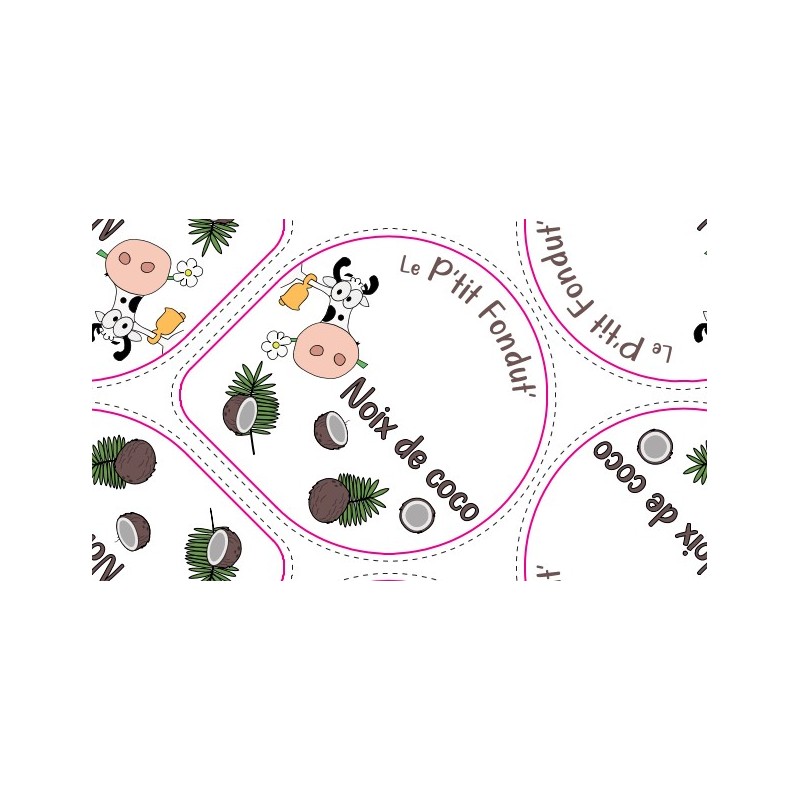 Opercules Alu 68.3mm CAMPUS PYRENEES Noix de Coco sc.pot carton gr.v -