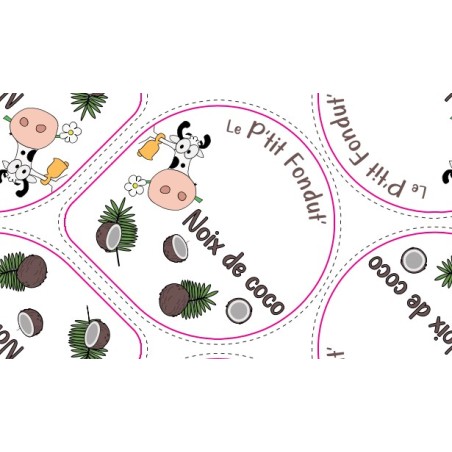 Opercules Alu 68.3mm CAMPUS PYRENEES Noix de Coco sc.pot carton gr.v -