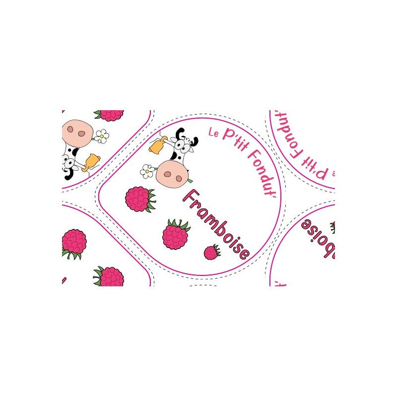 Opercules Alu 68.3mm CAMPUS PYRENEES Framboise sc.pot carton gr.v -5cl