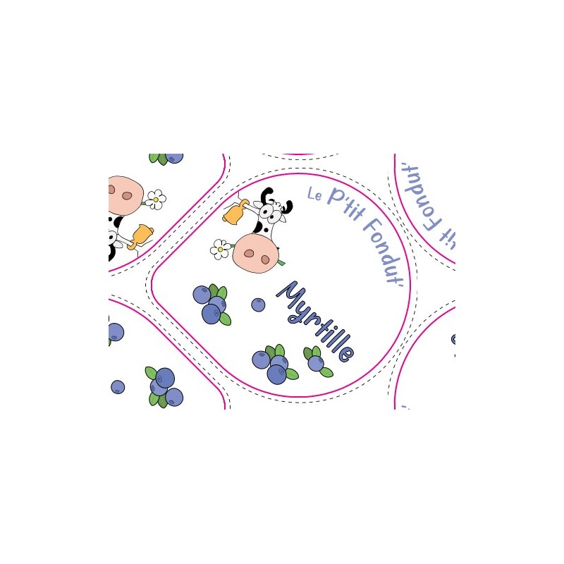 Opercules Alu 68.3mm CAMPUS PYRENEES Myrtille sc.pot carton gr.v -5cl