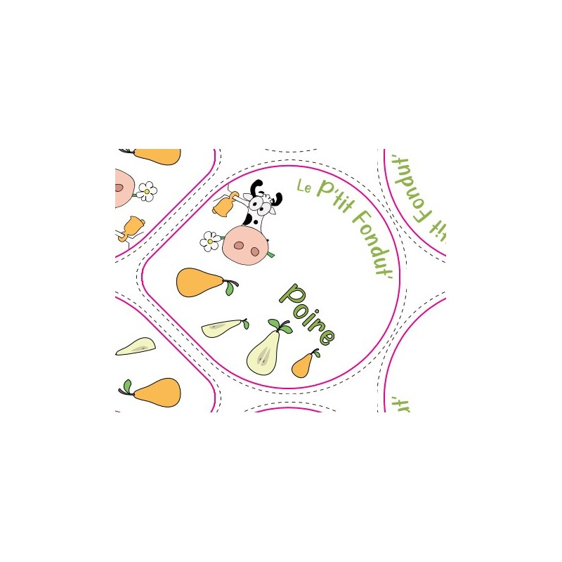 Opercules Alu 68.3mm CAMPUS PYRENEES Poire sc.pot carton gr.v -5cl