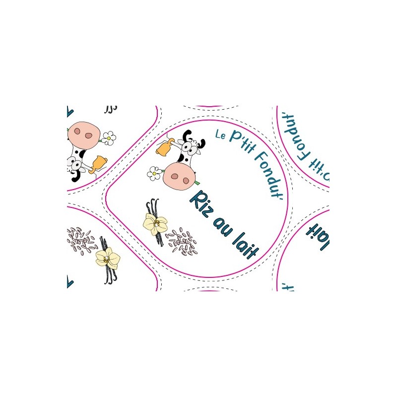 Opercules Alu 68.3mm CAMPUS PYRENEES Riz au Lait sc.pot carton gr.v -5