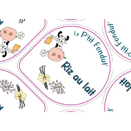 Opercules Alu 68.3mm CAMPUS PYRENEES Riz au Lait sc.pot carton gr.v -5