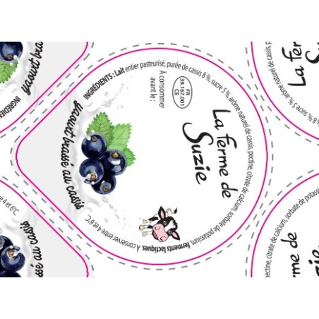 Opercules Alu 68.3mm LA JOURIVIERE Brassé Cassis sc.pot carton gr.ver