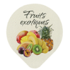 Opercules Ø68.3mm Aluminium imprimés Gamme Délice Fruits exotiques