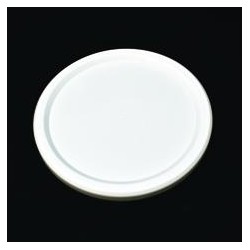 Couvercle PE injecté Ø93,4 coiffant blanc