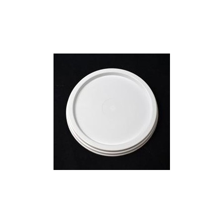Couvercle PP injecté Ø67 coiffant blanc