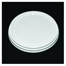 Couvercle PP injecté Ø97 coiffant blanc