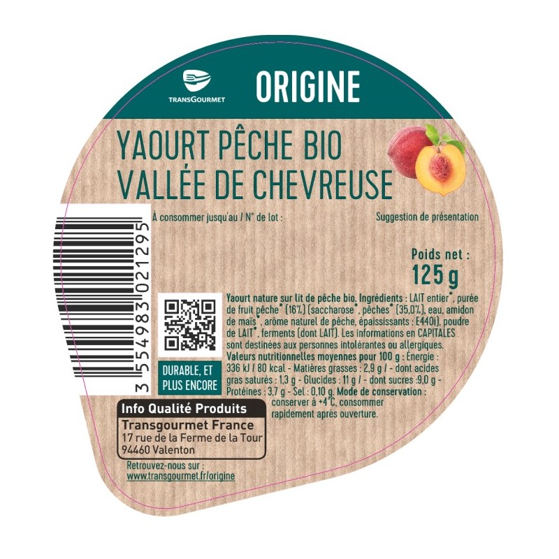 Opercule HECTAR 68.3 ALU Pêche sc.PP/PS/PET gr.Vermisseau 6cl