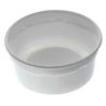 Pot PP thermoformé Ø116,2 230ml blanc
