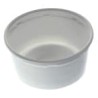Pot PP thermoformé Ø116,2 250ml blanc
